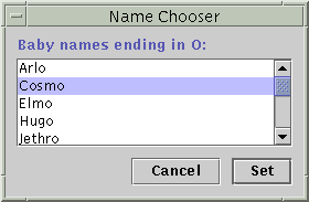 In the Java Look & Feel, the default button has a heavy border